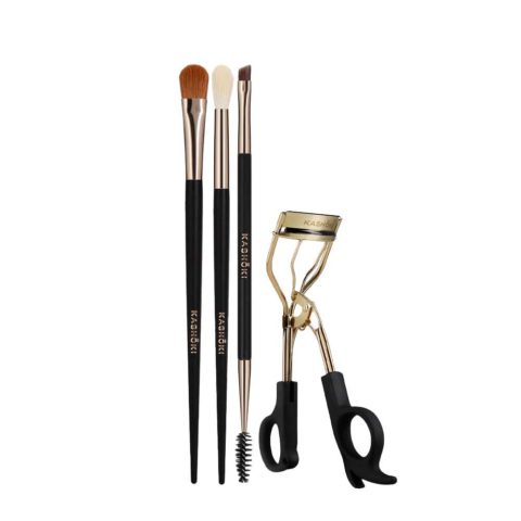 Make Up Large Shadow Brush 400 Blending Brush 408 Lash Brow Brush 412 Eyelash Curler