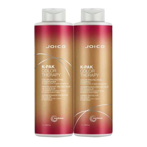 K-Pak Color Therapy Color-Protecting Shampoo 1000ml  Conditioner 1000ml