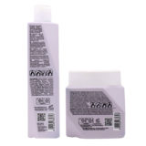 VIAHERMADA Anti-Yellow Shampoo 250ml Mask 250ml + Gewölbtes Stirnband Als Geschenk