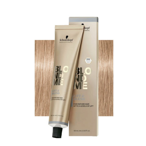 Schwarzkopf BlondMe Color Lift&Blend Ash 60ml - aufhellende Creme