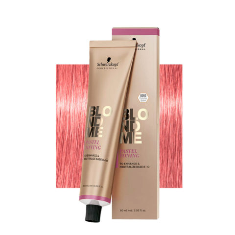 Schwarzkopf BlondMe Color Lift&Blend Strawberry 60ml - aufhellende Tönungscreme