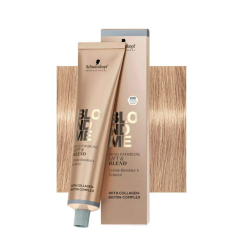 Schwarzkopf BlondMe Color Pastel Toning Brown-Mahog 60ml - neutralisierende Creme für blondes Haar