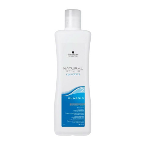 Schwarzkopf Natural Styling Classic 2 1000ml - klassische Dauerwelle für gefärbtes/aufgehelltes Haar