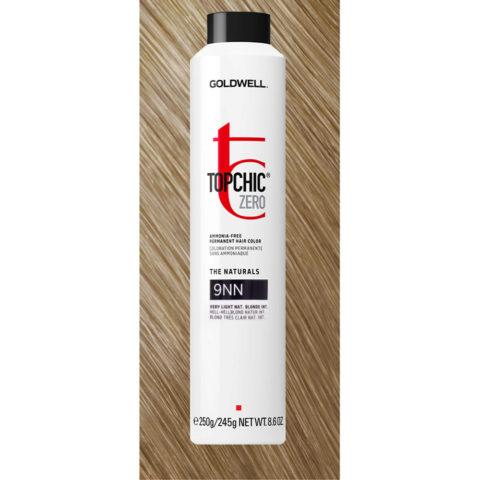 9NN Topchic Very Light Natural Blonde Intense Can 250ml  - Permanente Farbe ohne Ammoniak