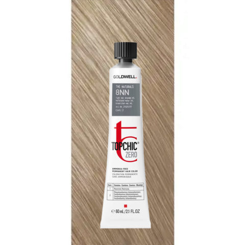 8NN Topchic Zero The Naturals Light Natural Blonde Intense tb 60ml - Permanente Farbe ohne Ammoniak