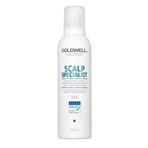 Dualsenses Scalp Specialist Sensitive Foam Shampoo 250ml- zartes Shampoo-Mousse für gereizte Kopfhaut
