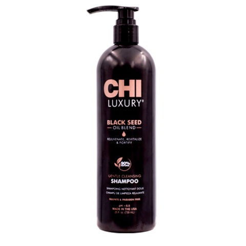 Luxury Black Seed Oil Gentle Cleansing Shampoo 739ml - sanftes Restrukturierungsshampoo