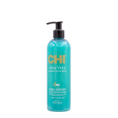 CHI Aloe Vera Curls Defined Curl Enhancing Shampoo 340ml - Shampoo für Locken