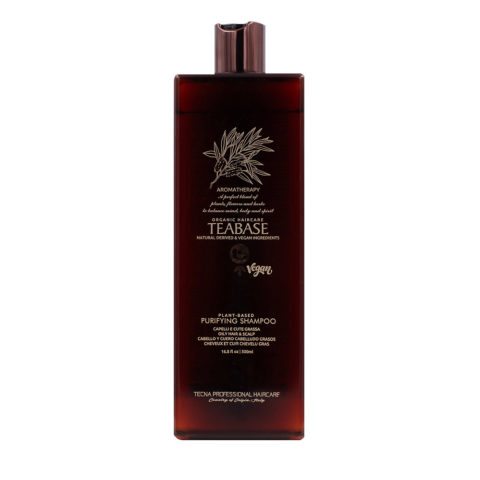 Teabase Aromatherapy Purifying Shampoo 500ml  - Shampoo für fettiges Haar und fettige Kopfhaut