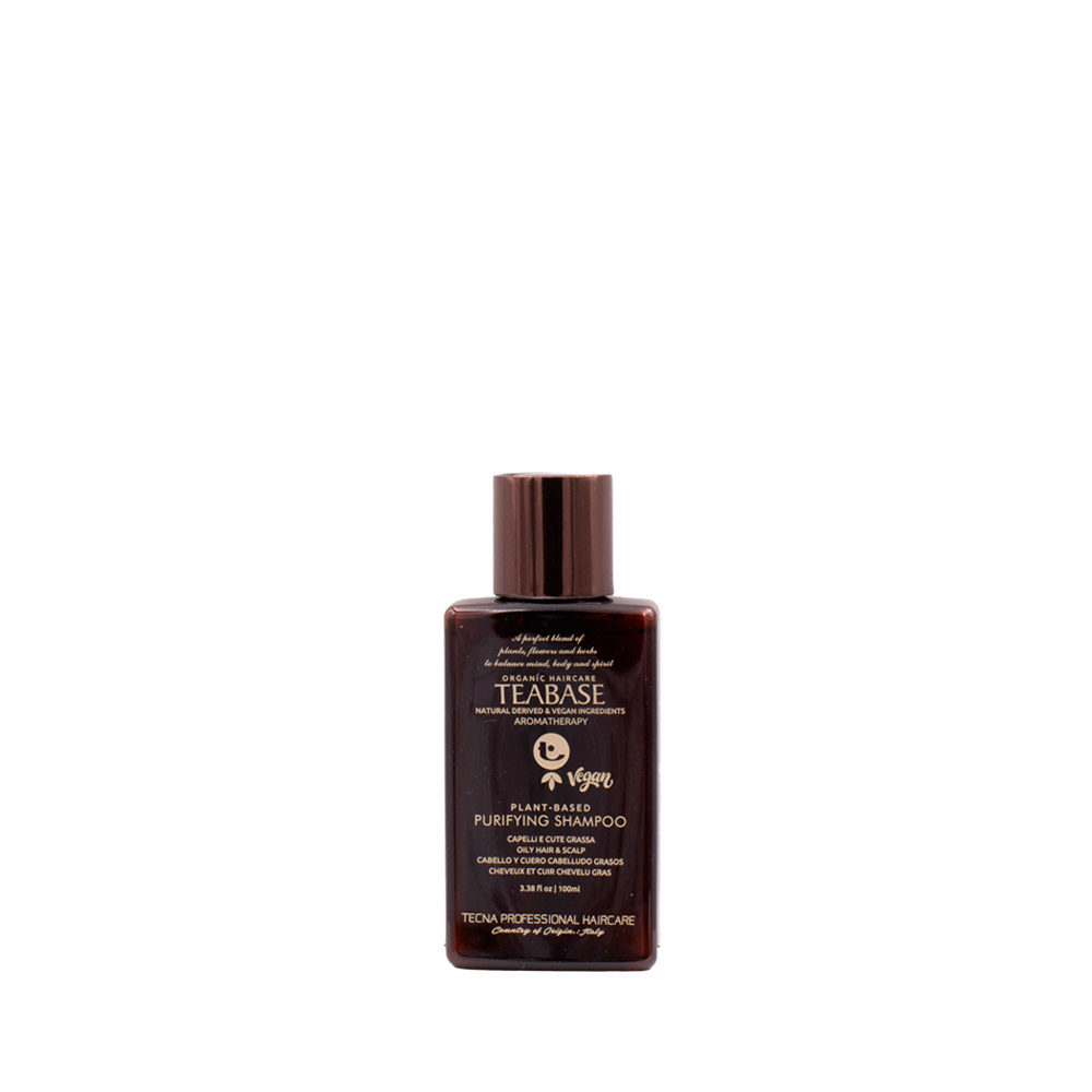 Tecna Teabase Aromatherapy Purifying Shampoo 100ml - Shampoo für fettiges Haar und fettige Kopfhaut