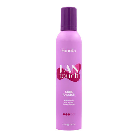 Fanola Fan Touch Curl Passion 300ml - Mousse für lockige Haare
