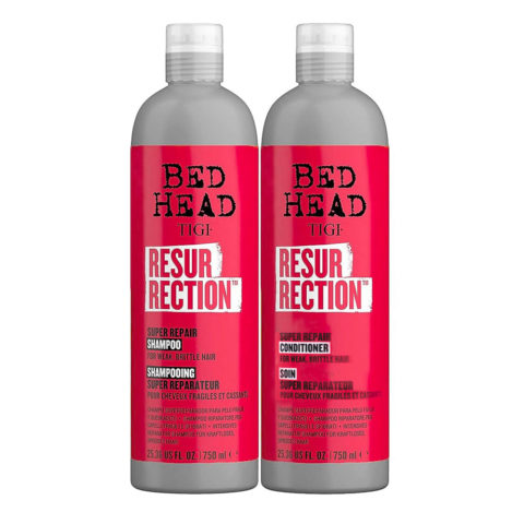 Bed Head Resurrection Super Repair Shampoo 750ml Conditioner 750ml