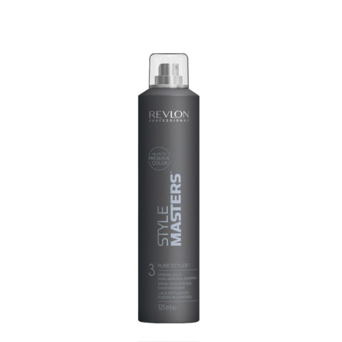 Revlon Style Masters Must Haves Pure Styler Strong Hold Hairspray 325ml - Ökologisches Haarspray mit starkem Halt