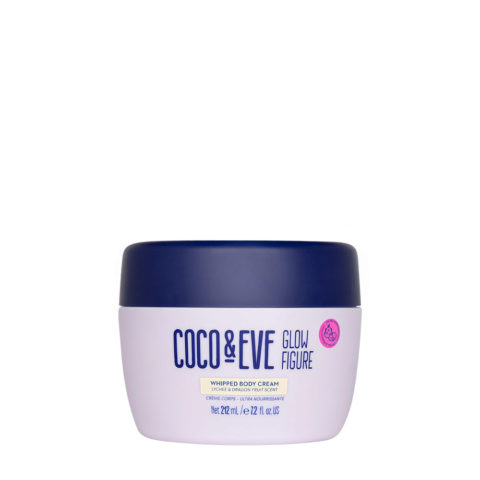 Glow Figure Whipped Body Cream Dragonfruit & Lychee 212ml - feuchtigkeitsspendende Körpercreme