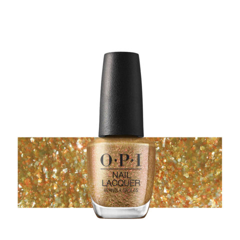 OPI Nail Lacquer Terribly Nice HRQ02 Five Golden Flings 15ml  - Nagellack