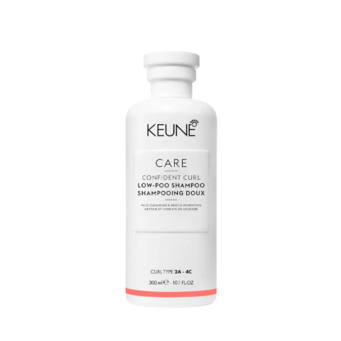 Keune Care Line Confident Curl Low - Poo Shampoo 300ml - Zartes Shampoo für lockiges Haar
