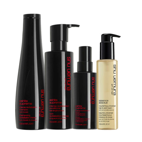 Ashita Supreme Intense Revitalization Shampoo 300ml Conditioner 250ml Serum 90ml + Universal Balm 150ml