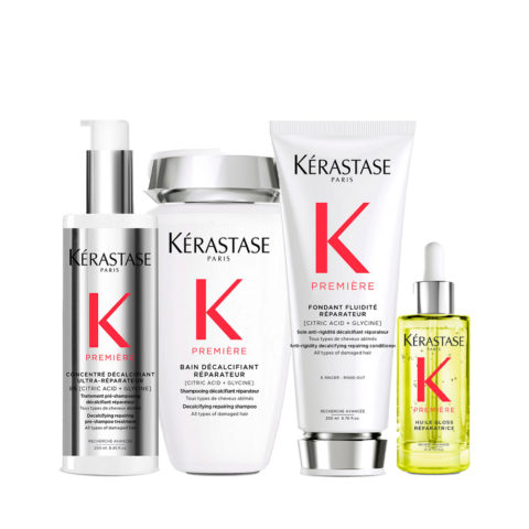 Kerastase Première Concentré Décalcifiant Ultra-Réparateur 250ml Bain 250ml Fondant Fluidité 250ml Huile 30ml