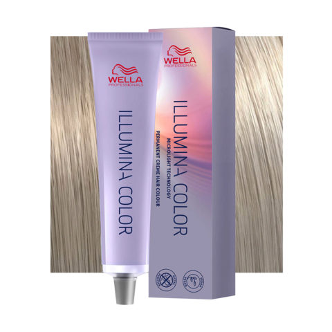 Wella Illumina Color 10/81 Aschperl-Platinblond 60ml - permanente Färbung