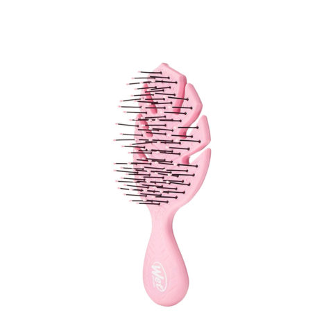 WetBrush Pro Go Green Mini Detangler Pink  – Mini-Entwirrungsbürste