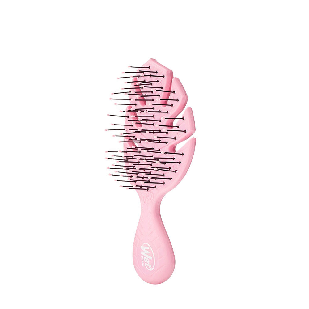 WetBrush Pro Go Green Mini Detangler Pink  – Mini-Entwirrungsbürste