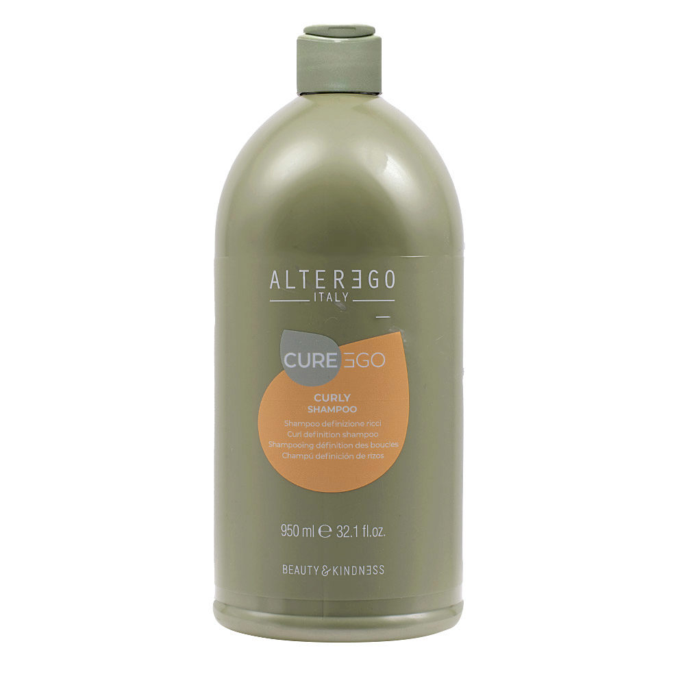 Alterego Curego Curly Shampoo 950ml - Shampoo für lockiges oder welliges Haar