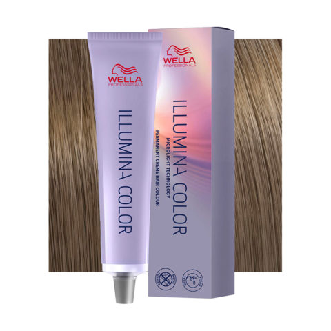 Illumina Color 8/1 Helles Aschblond 60 ml - permanente Färbung