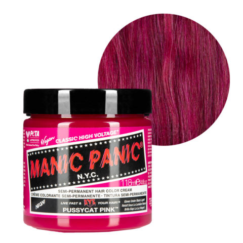 Classic High Voltage Pussycat Pink 118ml - semipermanente Farbcreme