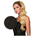 Hairdo Gewellter Pferdeschwanz mit Clip Mittelbraun R6 69cm