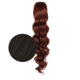 Hairdo Gewellter Pferdeschwanz mit Clip Mittelbraun R6 69cm