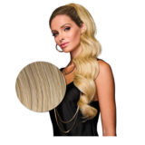 Hairdo Gewellter Pferdeschwanz mit Clip Hellblond 69cm
