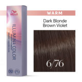 Wella Illumina Color 6/76 Sandviolett Dunkelblond 60ml - permanente Färbung