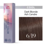 Wella Illumina Color 6/19 Dunkles Aschblond Cendré 60ml - permanente Färbung