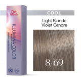 Wella Illumina Color 8/69 Cendré Violett Hellblond 60ml  - permanente Färbung