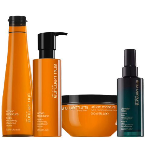 Urban Moisture Hydro-Nourishing Shampoo 300ml Conditioner 250ml Treatment 200ml Serum 90ml