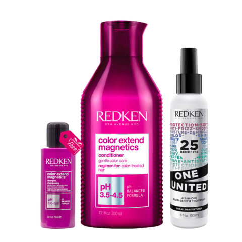 GRATIS Redken Color Extend Magnetics Shampoo 75 ml  + Conditioner 300ml All In One Spray 150m