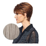Hairdo Polished Pixie Perücke Hellgrau - kurz geschnittene Perücke