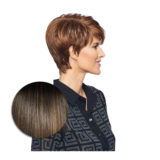 Hairdo Polished Pixie Perücke Mittleres Haselnussbraun - kurz geschnittene Perücke