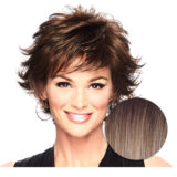 Hairdo Textured Flip Perücke Helles Aschblond - kurz geschnittene Perücke