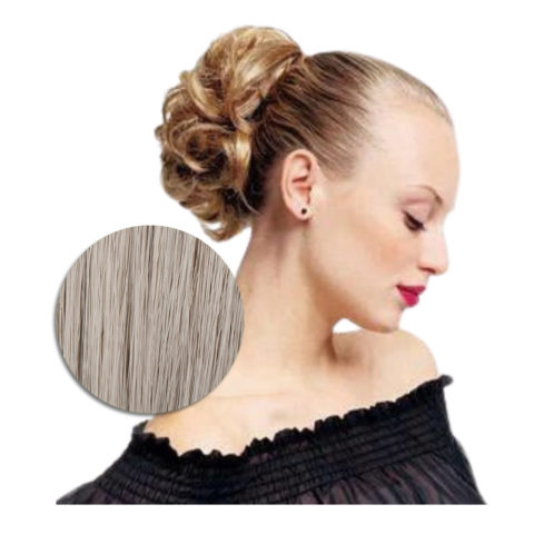 Hairdo Hellgrauer Gewellter Pferdeschwanz R56/60 25cm - gewellter Pferdeschwanz