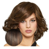 Hairdo Bombshell Bob RL8/29SS  Mittlere Haselnussbraune – mittel geschnittene Perücke