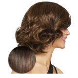 Hairdo Bombshell Bob RL8/29SS  Mittlere Haselnussbraune – mittel geschnittene Perücke