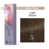 Wella Illumina Color 5/ Hellbraun 60ml - permanente Färbung