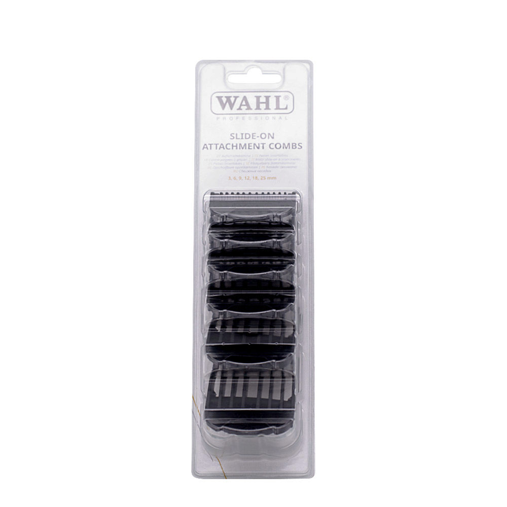 Wahl Slide on Attachment Combs 3/6/9/12/18/25 mm - Aufsteckkämme - Set
