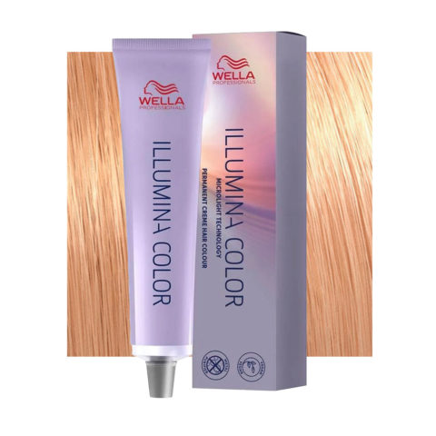 Wella Illumina Color 9/43 Sehr Helles Gold-Kupfer-Blond 60ml - permanente Färbung