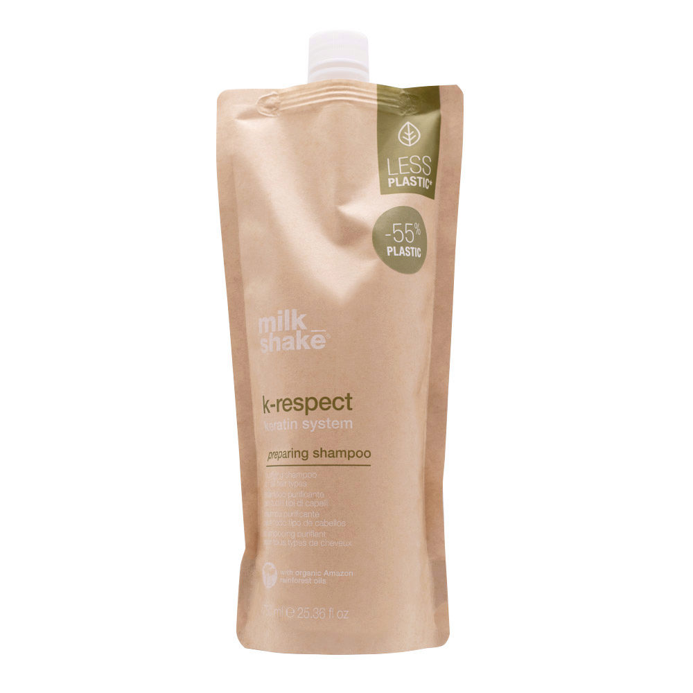 Z.one Concept Milk Shake K-Respect Preparing Shampoo 750ml - reinigendes Shampoo