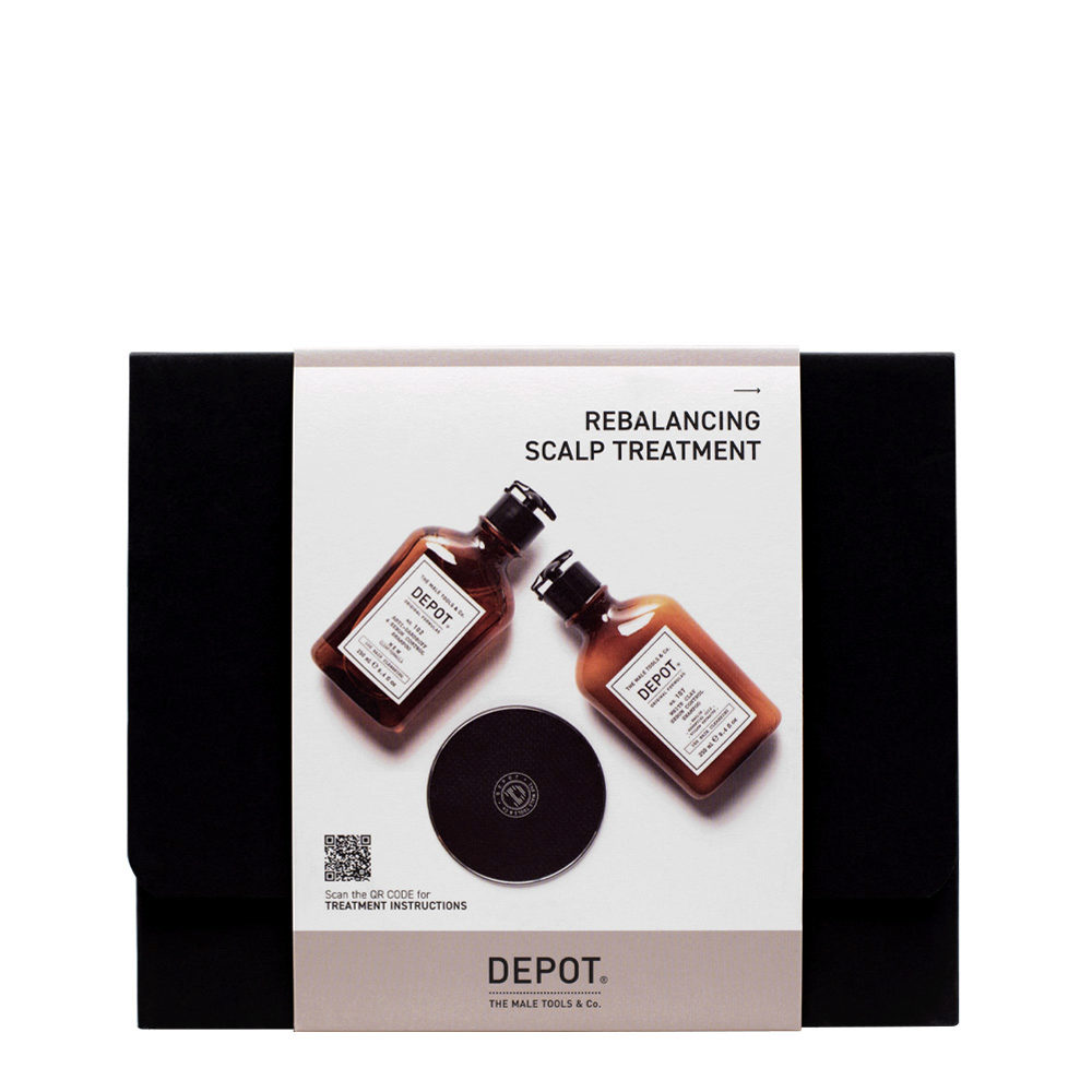 Depot Rebalancing Scalp Treatment - Kit für fettige Kopfhaut und Haare