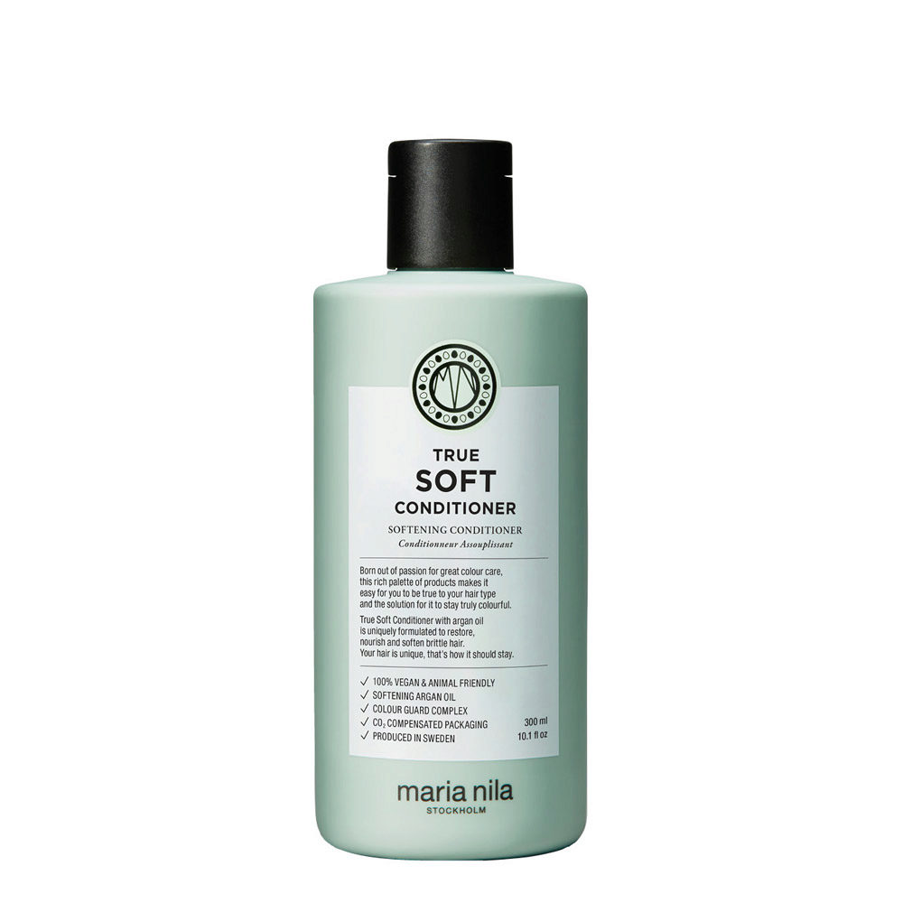 Maria Nila True Soft Softening Conditioner 300ml - feuchtigkeitsspendender Conditioner
