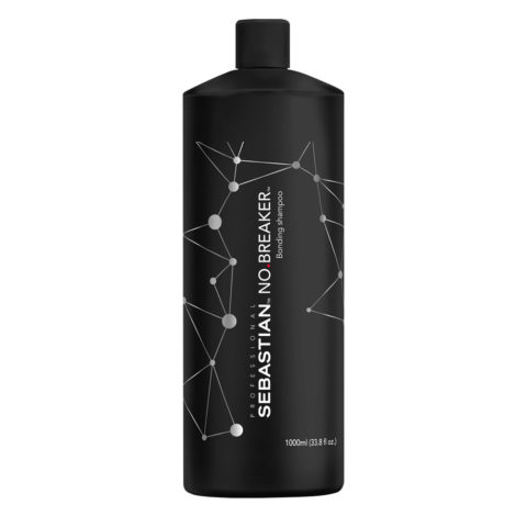 Sebastian No Breaker Bonding Shampoo 1000ml - Shampoo für strapaziertes Haar