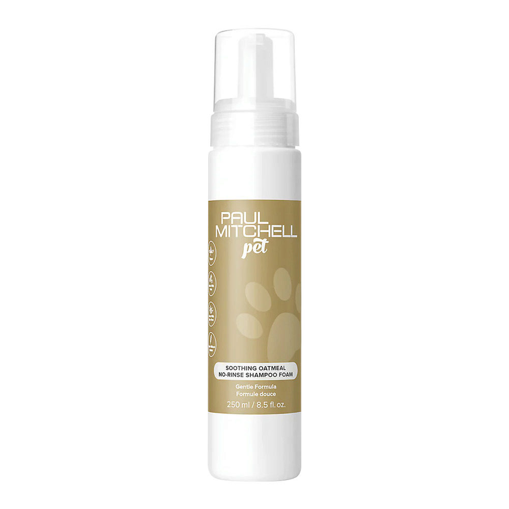 Paul Mitchell Pet Soothing Oatmeal No-Rinse Shampoo Foam 250ml - beruhigendes Mousse-Shampoo